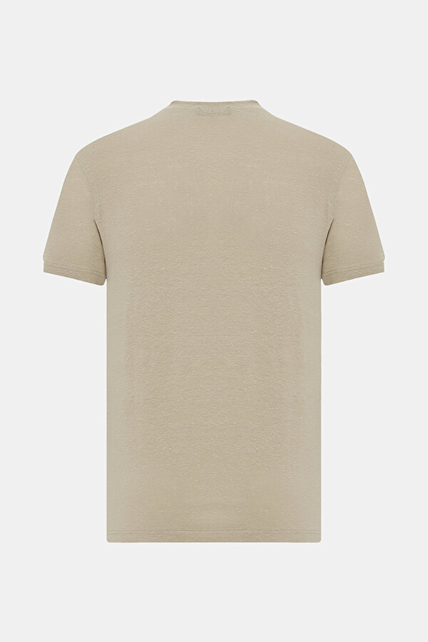 O YAKALI KISA KOL KETEN T-SHIRT 2