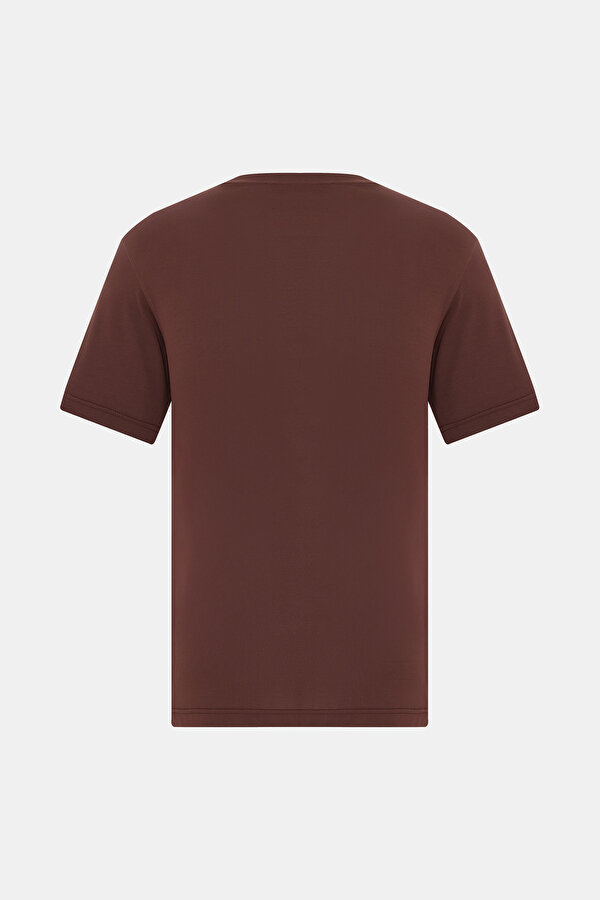 BRICK BASIC / ROUND NECKLINE SHORT SLEEVE TSHIRT 2