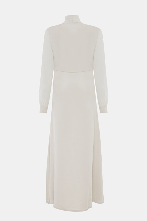 ECRU LONG SLEEVE DRESS 6