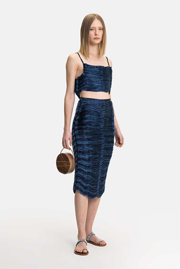 BLUE SKIRT
