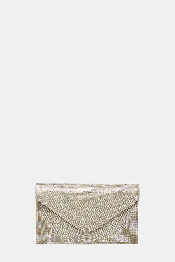 SILVER TEXTURED BAG