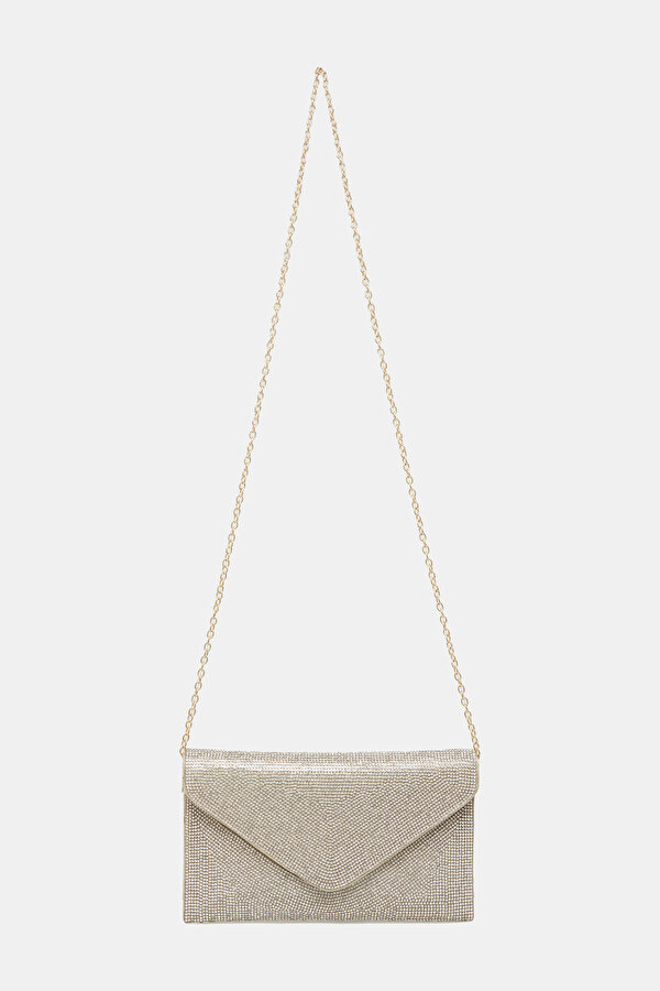 SILVER TEXTURED BAG 2