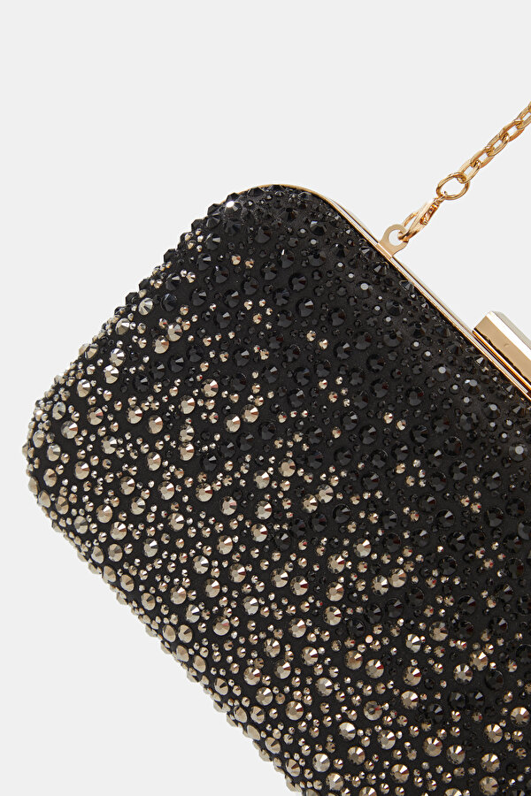 BLACK TEXTURED BAG 6
