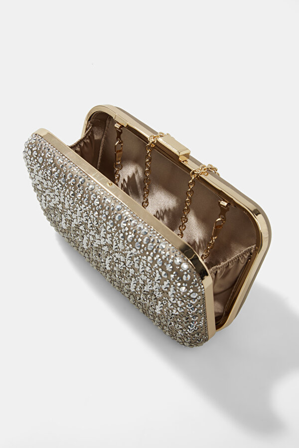 SILVER TEXTURED BAG 7