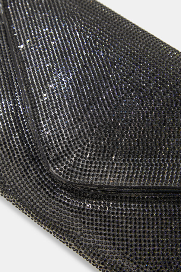BLACK TEXTURED BAG 6
