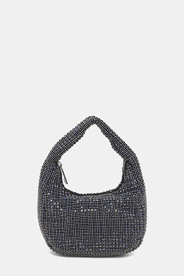 NAVY BLUE TEXTURED BAG