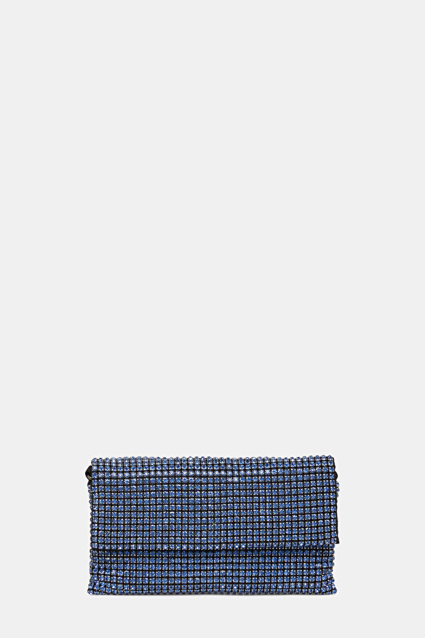NAVY BLUE TEXTURED BAG
