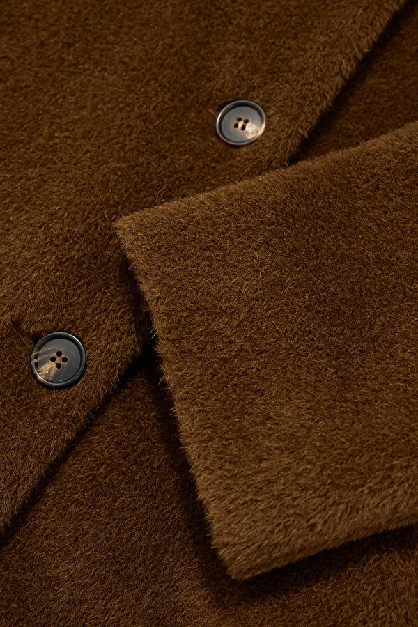 BROWN REEFER JACKET 11
