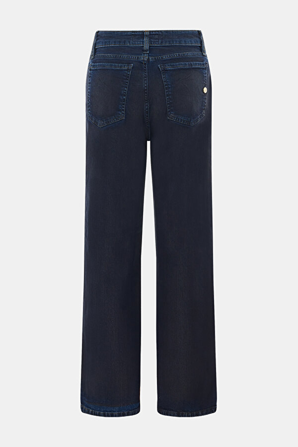 LACİVERT DÜZ KESİM JEAN PANTOLON 6