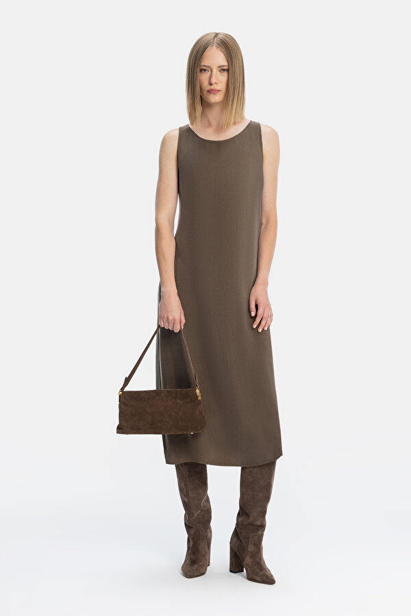 BROWN DRESS 16