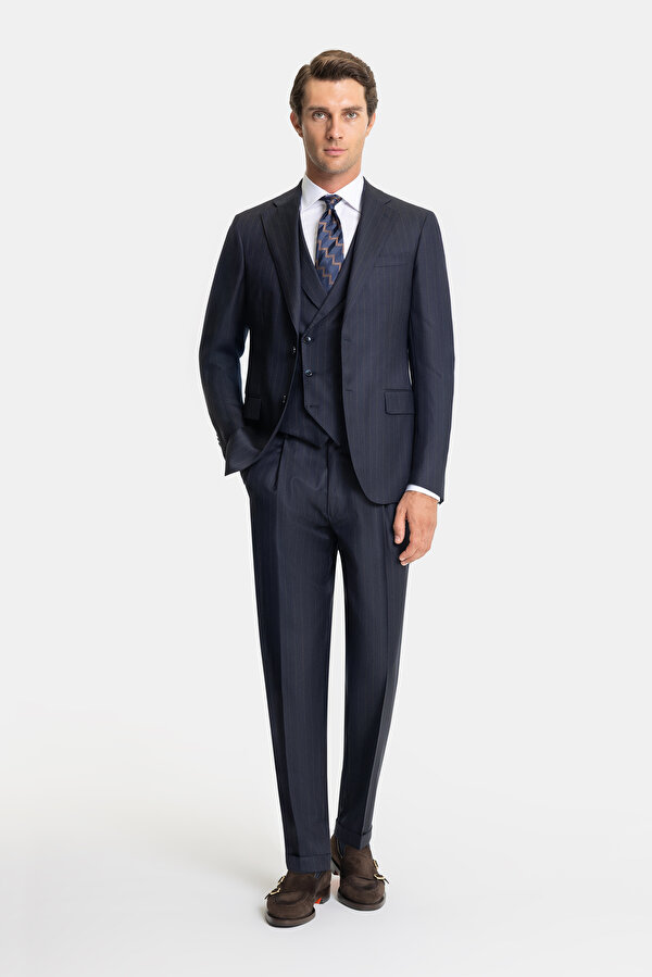 BROWN WOOL SUIT