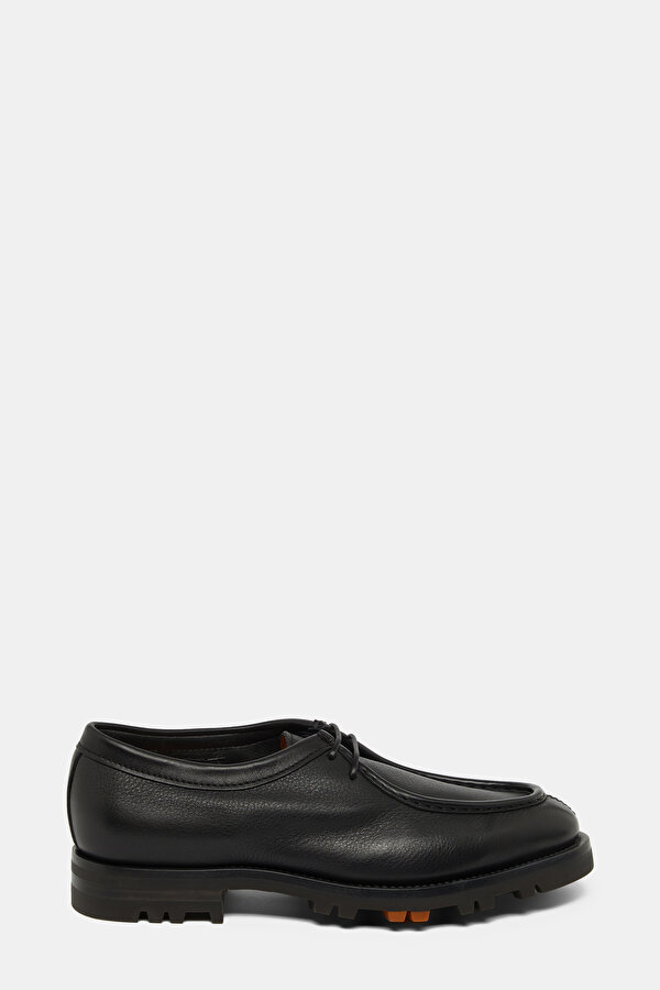 BLACK LEATHER SHOE