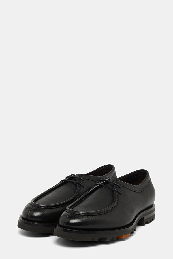 BLACK LEATHER SHOE 2
