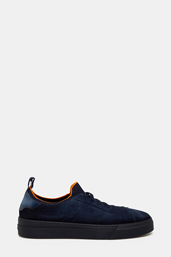 NAVY BLUE LEATHER SHOES