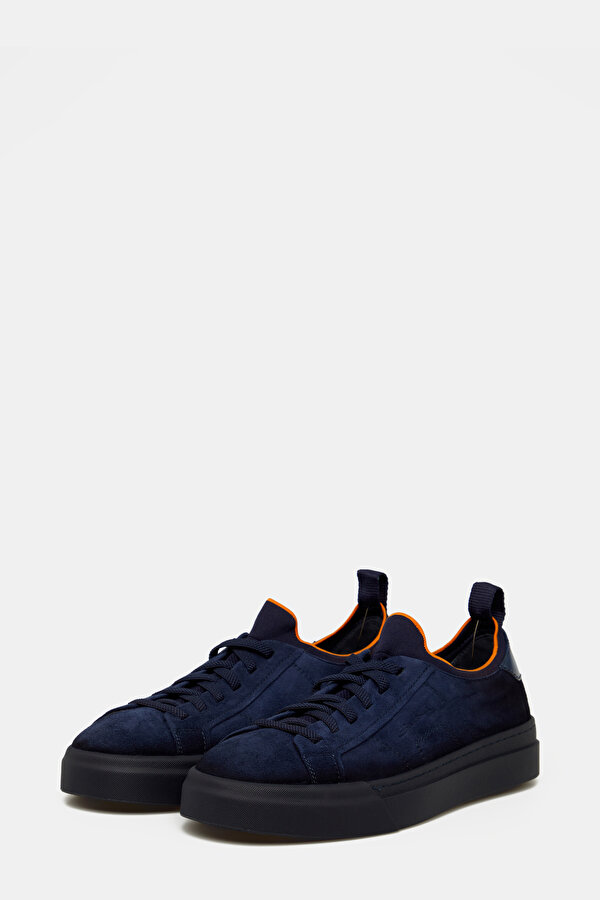 NAVY BLUE LEATHER SHOES 2