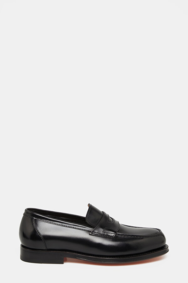 BLACK LEATHER SHOES