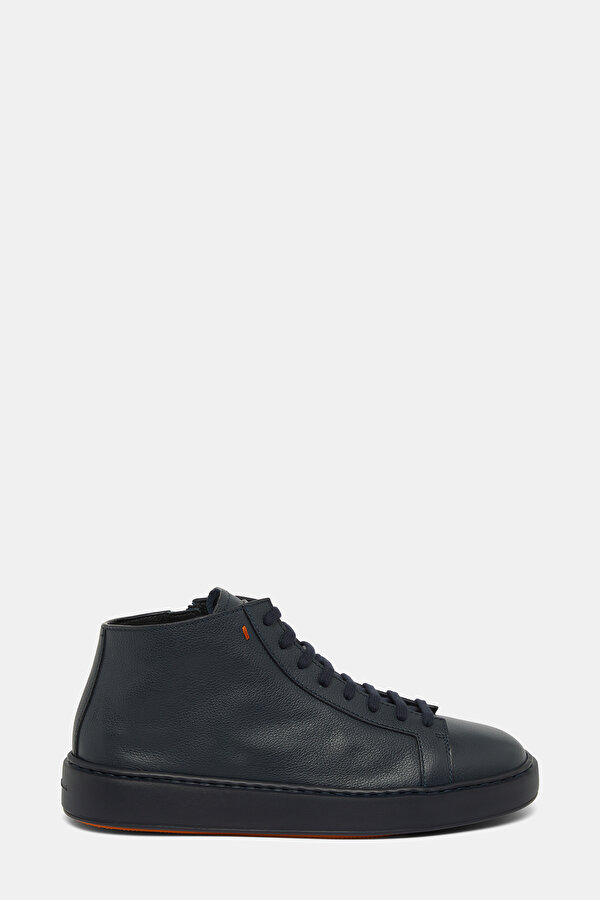 DARK NAVY BLUE LEATHER BOOT