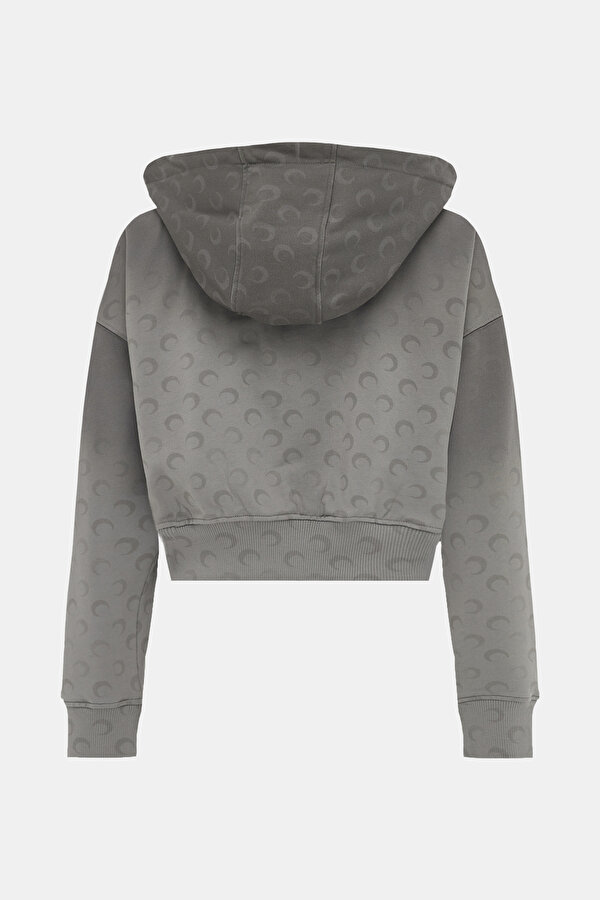 DARK GREY HOODIE SWEATSHIRT 2