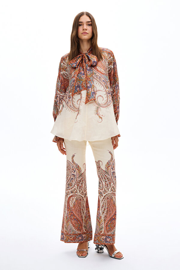 ECRU TROUSERS