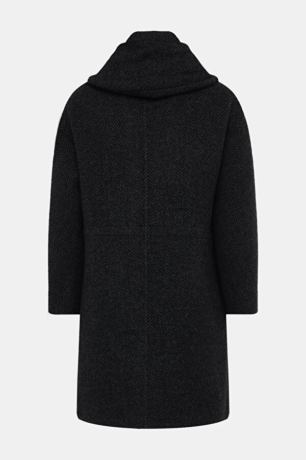 SMOKED HERRINGBONE ALPACA WOOL TOPCOAT 2