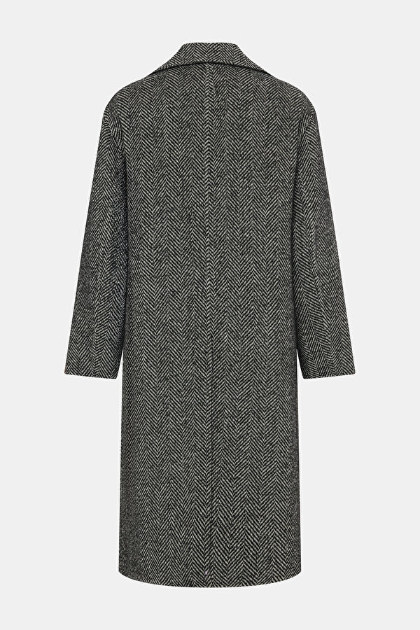 GREY HERRINGBONE ALPACA WOOL TOPCOAT 6
