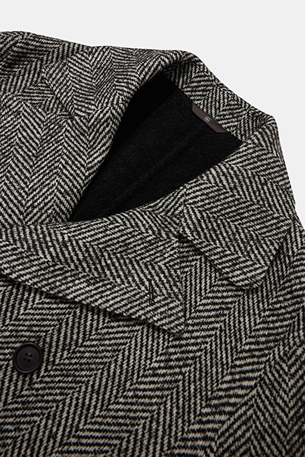 GREY HERRINGBONE ALPACA WOOL TOPCOAT 7