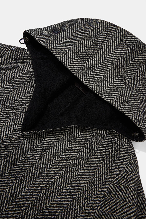 GREY HERRINGBONE ALPACA WOOL TOPCOAT 6