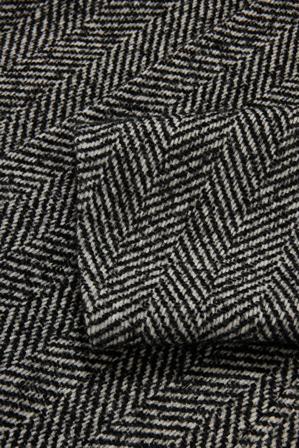 GREY HERRINGBONE ALPACA WOOL TOPCOAT 7