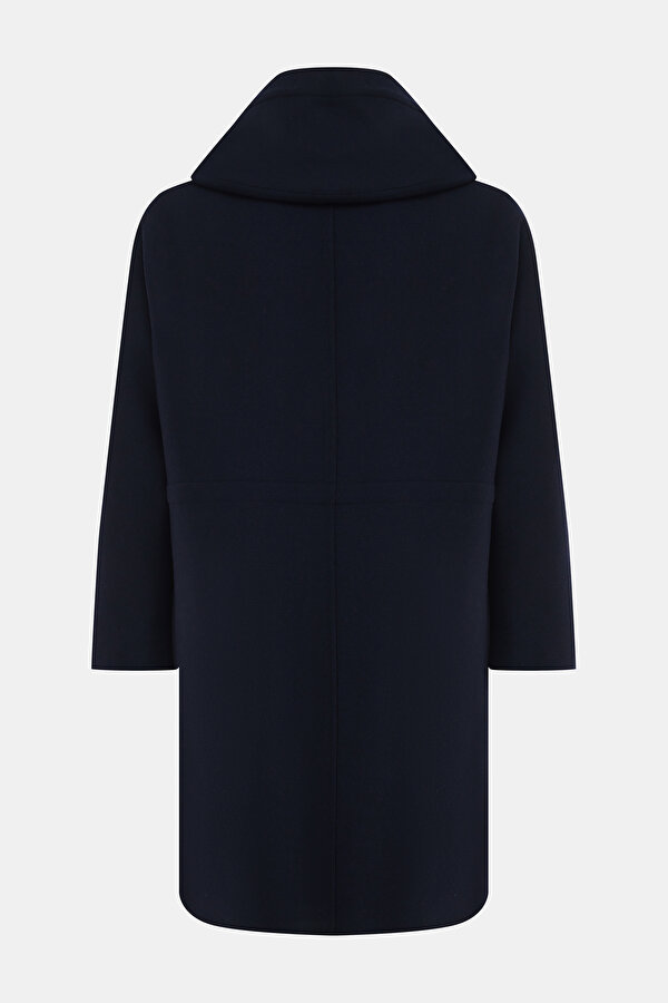 NAVY BLUE WOOL/CASHMERE TOPCOAT 7