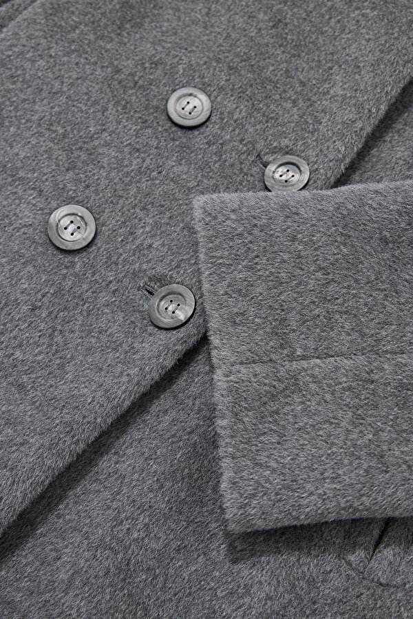 GREY REEFER JACKET 11
