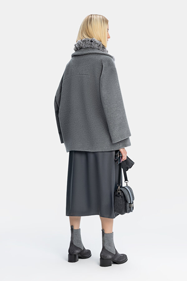GREY REEFER JACKET 2