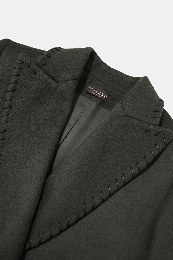 GREEN REEFER JACKET 6