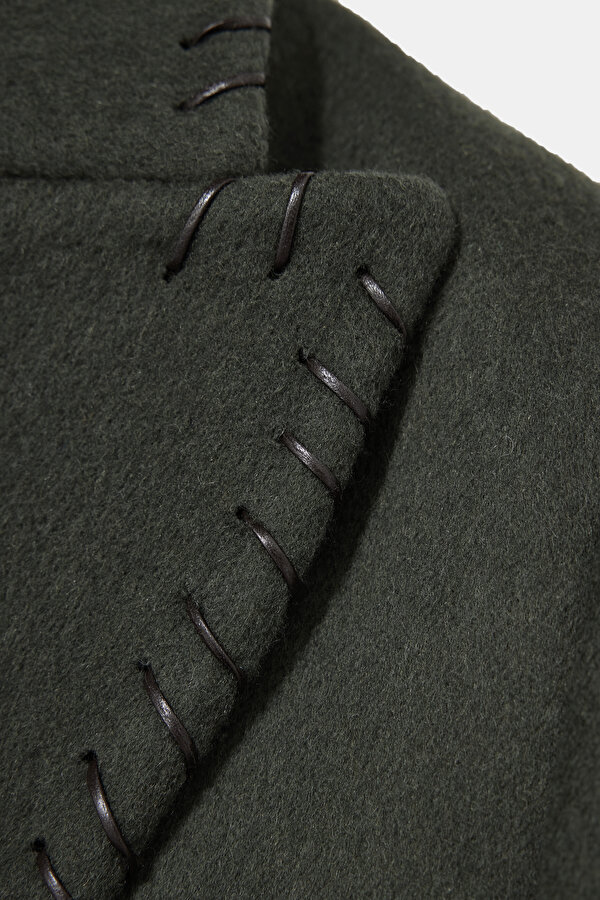 GREEN REEFER JACKET 7