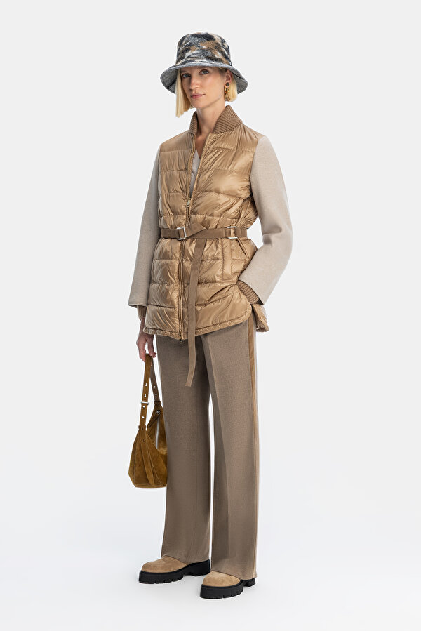 CAMEL REEFER JACKET