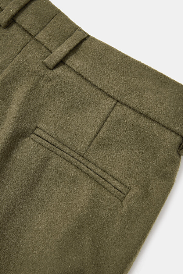 GREEN WIDE LEG TROUSERS 7