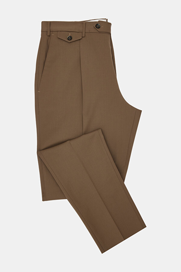DARK CAMEL TROUSERS