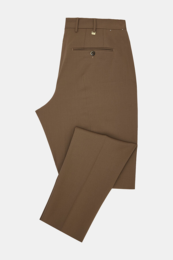 DARK CAMEL TROUSERS 2