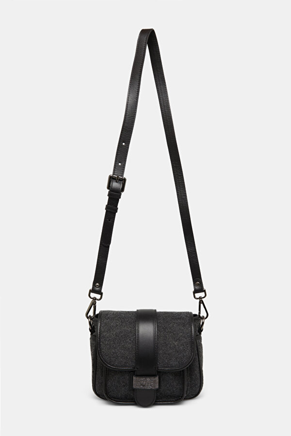 ANTHRACITE LEATHER BAG 2