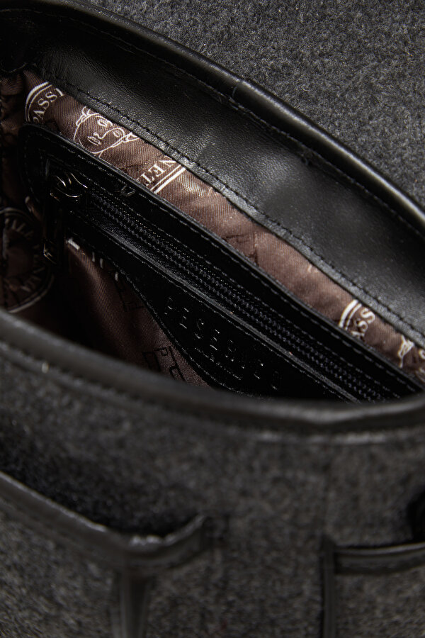 ANTHRACITE LEATHER BAG 7