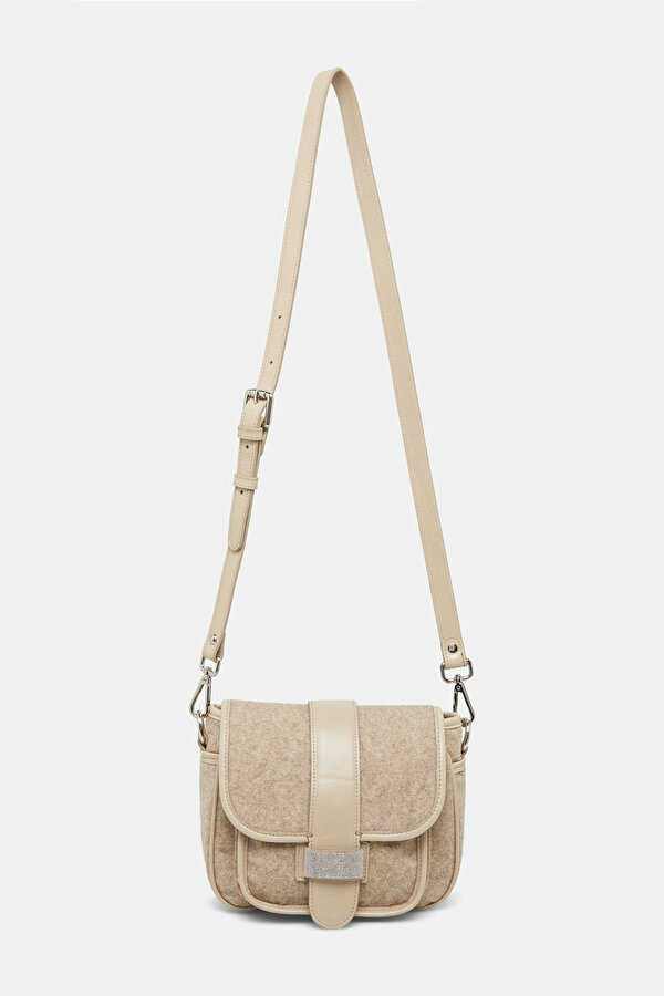 BEIGE LEATHER BAG 2