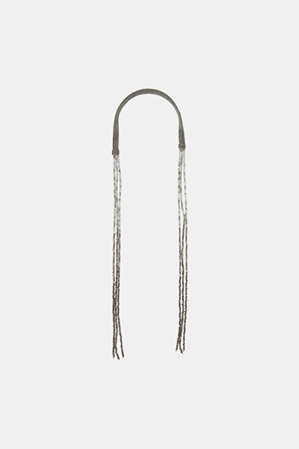 BONCUKLU METAL KOLYE