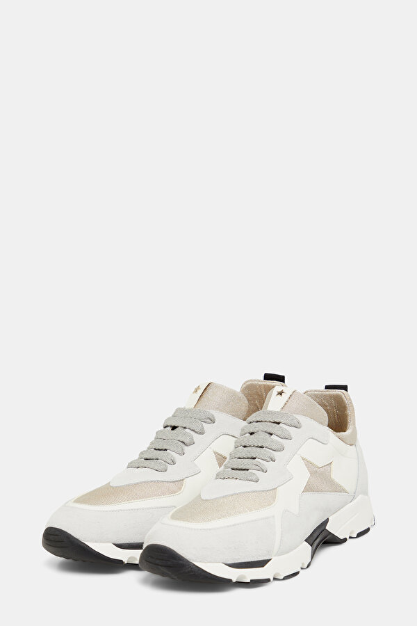 GREY SUEDE SNEAKER KADIN 2