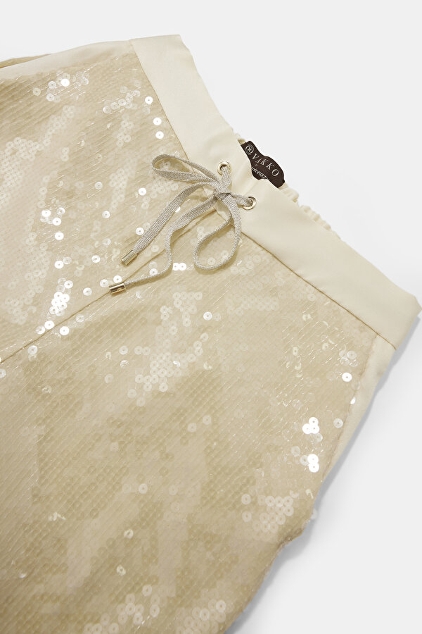SILVER WIDE LEG TROUSERS 7