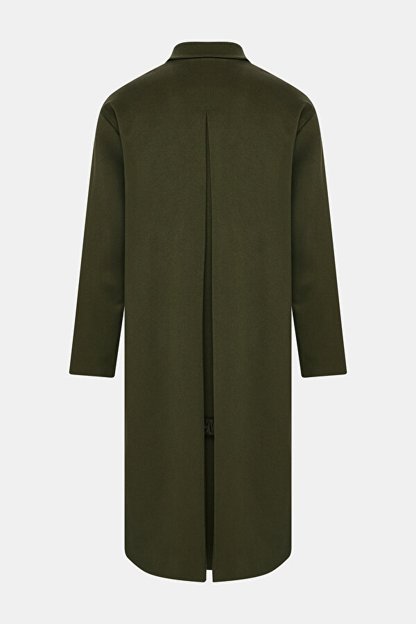 DARK GREEN CASHMERE TOPCOAT 7