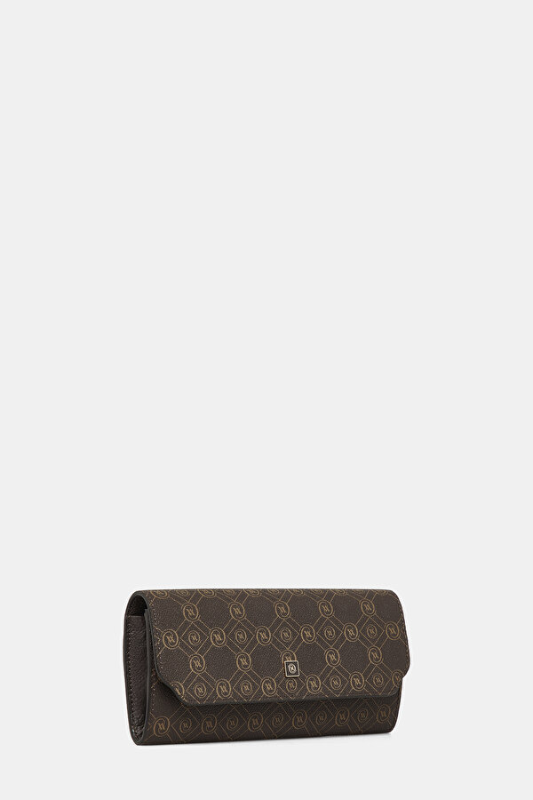 BEIGE MONOGRAM WALLET 2