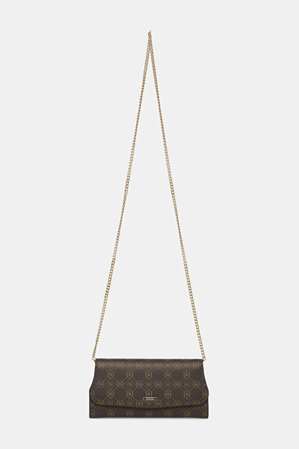 BEIGE MONOGRAM LEATHER WALLET 2