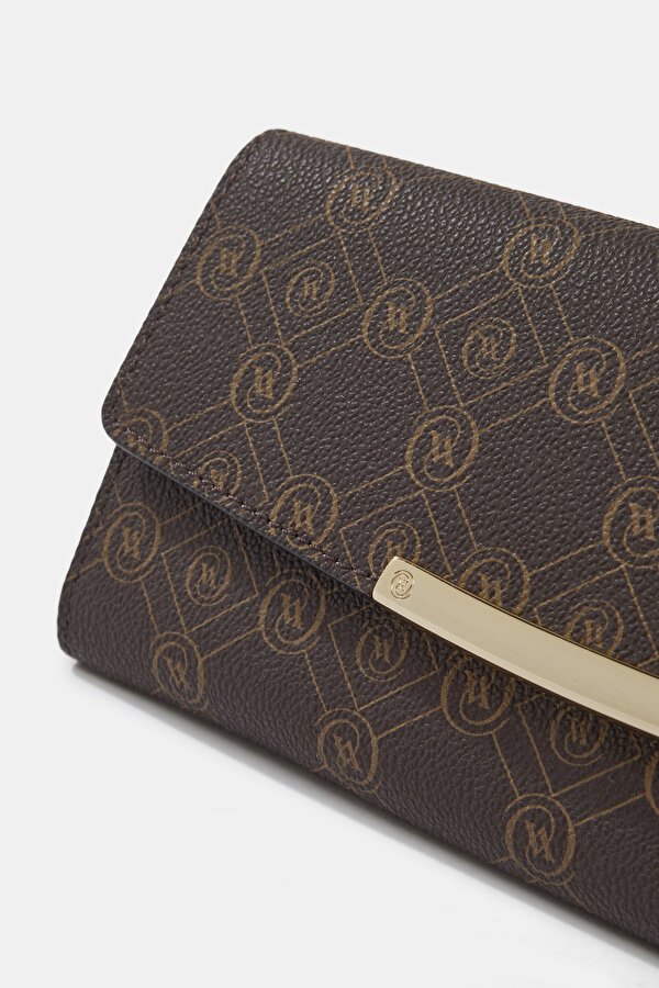 BEIGE MONOGRAM WALLET 6