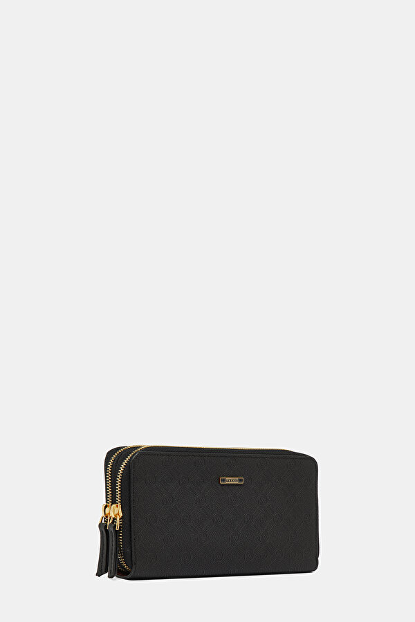 TAN MONOGRAM WALLET 2