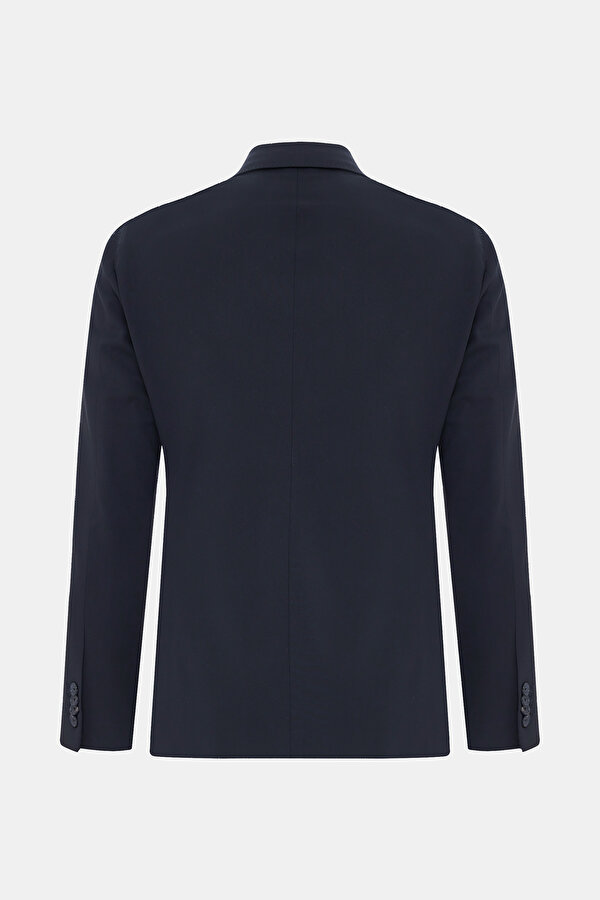 NAVY BLUE WOOL ELASTANE SUIT 6