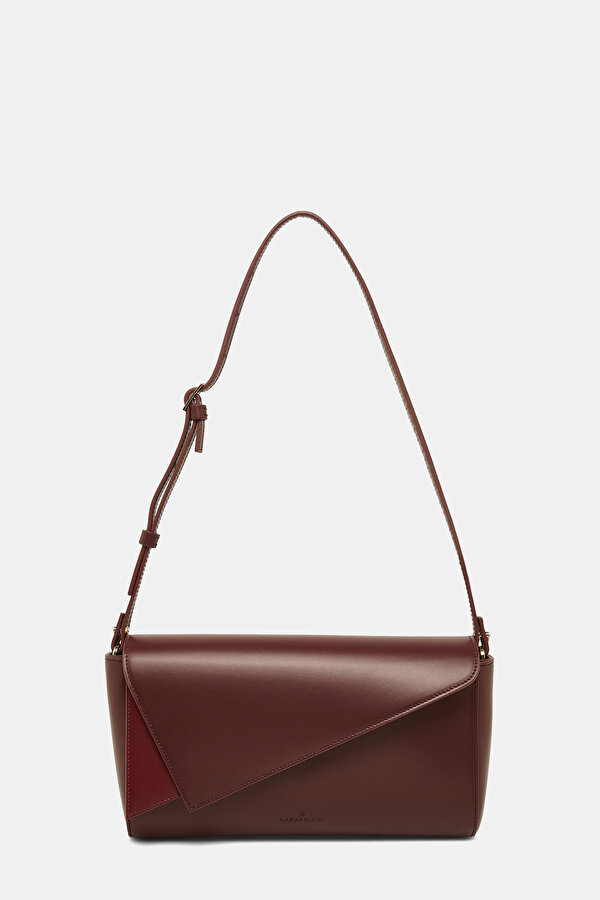 MAROON LEATHER BAG 2